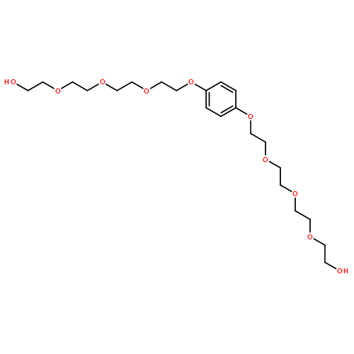 Ethanol, 2,2'-[1,4-phenylenebis(oxy-2,1-ethanediyloxy-2,1-ethanediyloxy-2,1-ethanediyloxy)]bis-