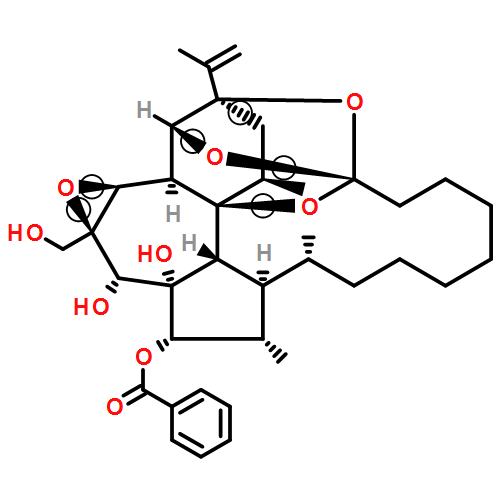 16aH-1,6:2,6-Diepoxybenz[7,8]oxireno[5,6]azuleno[8,1-bc]oxacyclotridecin-16,16a,17-triol, eicosahydro-17a-(hydroxymethyl)-4,14,15-trimethyl-2-(1-