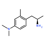 Benzeneethanamine, 4-(dimethylamino)-α,2-dimethyl-, (αR)-