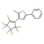 Thiophene, 3-(2,3,3,4,4,5,5-heptafluoro-1-cyclopenten-1-yl)-2-methyl-5-phenyl-