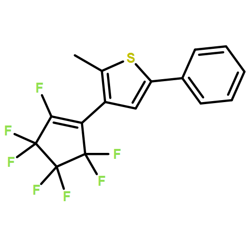 Thiophene, 3-(2,3,3,4,4,5,5-heptafluoro-1-cyclopenten-1-yl)-2-methyl-5-phenyl-