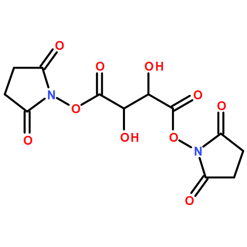 Butanedioic acid, 2,3-dihydroxy-, 1,4-bis(2,5-dioxo-1-pyrrolidinyl) ester