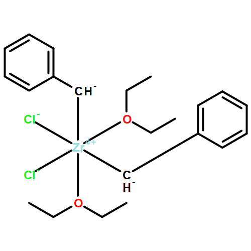 Zirconium, dichlorobis[1,1'-oxybis[ethane]]bis(phenylmethyl)- (9CI)