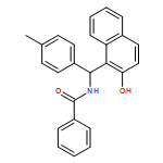 Benzamide, N-[(2-hydroxy-1-naphthalenyl)(4-methylphenyl)methyl]-