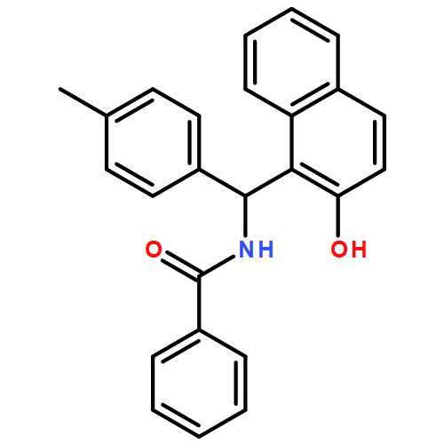 Benzamide, N-[(2-hydroxy-1-naphthalenyl)(4-methylphenyl)methyl]-