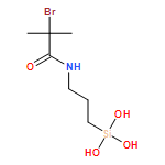 Propanamide, 2-bromo-2-methyl-N-[3-(trihydroxysilyl)propyl]-