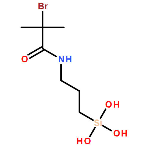 Propanamide, 2-bromo-2-methyl-N-[3-(trihydroxysilyl)propyl]-