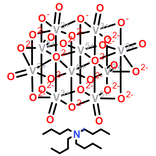 1-Butanaminium, N,N,N-tributyl-, di-μ-hydroxy-μ -hydroxydodeca-μ-oxotri-μ -oxodi-μ -oxooctaoxodecavanadate(3-) (3:1)