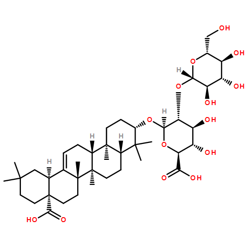 β-D-Glucopyranosiduronic acid, (3β)-17-carboxy-28-norolean-12-en-3-yl 2-O-β-D-glucopyranosyl-