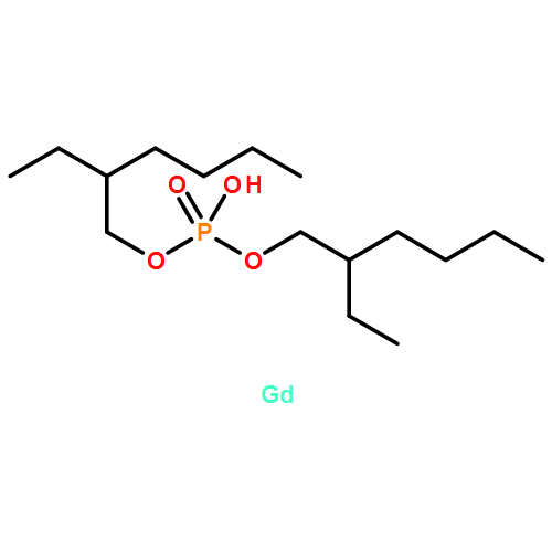 Phosphoric acid, bis(2-ethylhexyl) ester, gadolinium(3 ) salt (3:1)