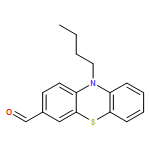 10H-Phenothiazine-3-carboxaldehyde, 10-butyl-