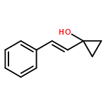 Cyclopropanol, 1-(2-phenylethenyl)-, (E)-