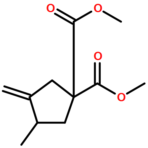 1,1-Cyclopentanedicarboxylic acid, 3-methyl-4-methylene-, 1,1-dimethyl ester
