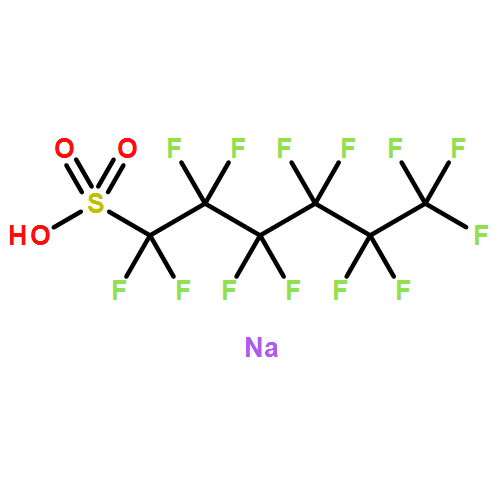 1-Hexanesulfonic acid, 1,1,2,2,3,3,4,4,5,5,6,6,6-tridecafluoro-, sodium salt (1:1)