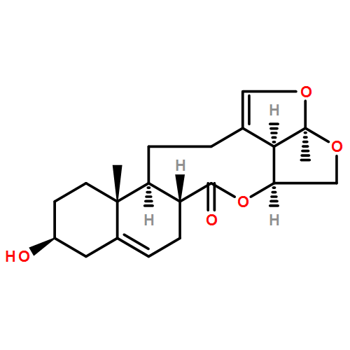 6H-2,3,5-Trioxapentaleno[1',6':5,6,7]cyclonona[1,2-a]naphthalen-6-one, 2a,4,4a,6a,7,9,10,11,12,12a,12b,13,14,14b-tetradecahydro-10-hydroxy-