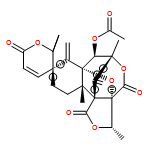 Spiro[1H,4H,8H-3a,7a-epoxy-6,11b-methano-3H-furo[3,4-e][3]benzoxocin-9(10H),3'(6'H)-[2H]pyran]-1,4,6'-trione, 7-(acetyloxy)-6,7,11,11a-tetrahydro-