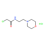 Acetamide, 2-chloro-N-[2-(4-morpholinyl)ethyl]-, monohydrochloride