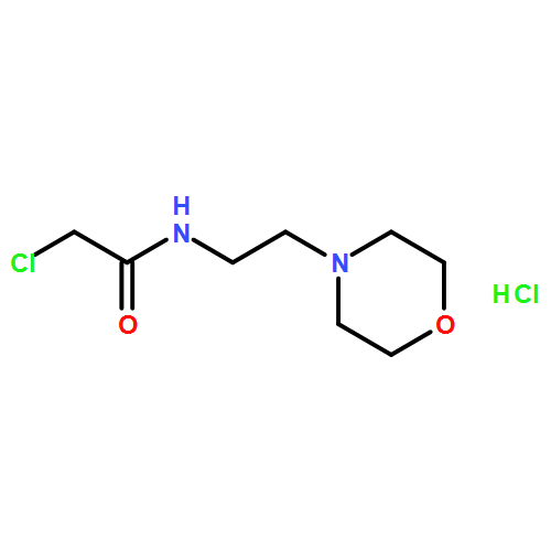 Acetamide, 2-chloro-N-[2-(4-morpholinyl)ethyl]-, monohydrochloride