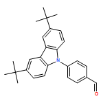 Benzaldehyde, 4-[3,6-bis(1,1-dimethylethyl)-9H-carbazol-9-yl]-