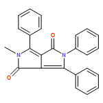 Pyrrolo[3,4-c]pyrrole-1,4-dione, 2,5-dihydro-2-methyl-3,5,6-triphenyl-