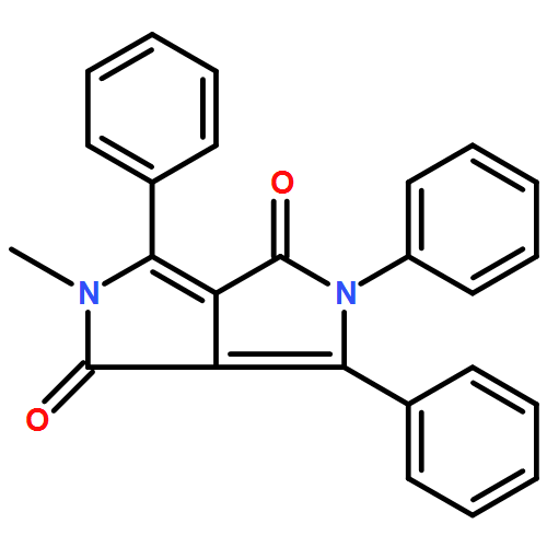 Pyrrolo[3,4-c]pyrrole-1,4-dione, 2,5-dihydro-2-methyl-3,5,6-triphenyl-