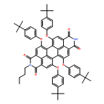 Anthra[2,1,9-def:6,5,10-d'e'f']diisoquinoline-1,3,8,10(2H,9H)-tetrone, 2-butyl-5,6,12,13-tetrakis[4-(1,1-dimethylethyl)phenoxy]-