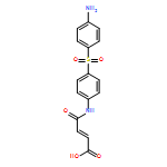 2-Butenoic acid, 4-[[4-[(4-aminophenyl)sulfonyl]phenyl]amino]-4-oxo-