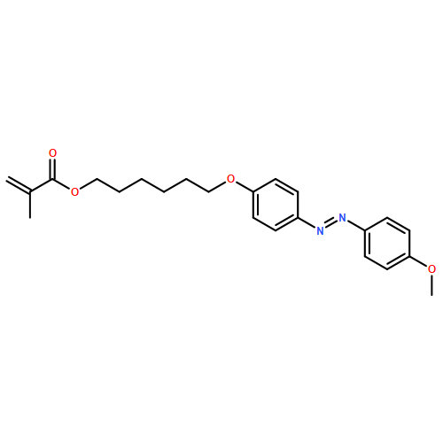 2-Propenoic acid, 2-methyl-, 6-[4-[2-(4-methoxyphenyl)diazenyl]phenoxy]hexyl ester