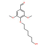 Benzaldehyde, 4-[(6-hydroxyhexyl)oxy]-3,5-dimethoxy-