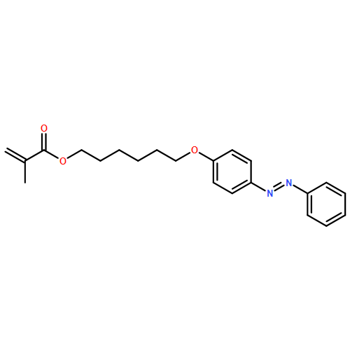 2-Propenoic acid, 2-methyl-, 6-[4-(2-phenyldiazenyl)phenoxy]hexyl ester
