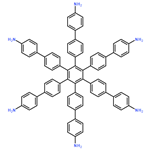 [1,1':4',1'':2'',1''':4''',1''''-Quinquephenyl]-4,4''''-diamine, 3'',4'',5'',6''-tetrakis(4'-amino[1,1'-biphenyl]-4-yl)-