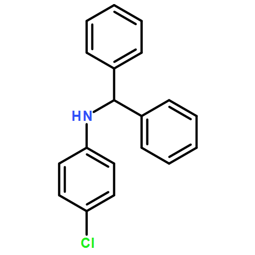 Benzenemethanamine, N-(4-chlorophenyl)-α-phenyl-