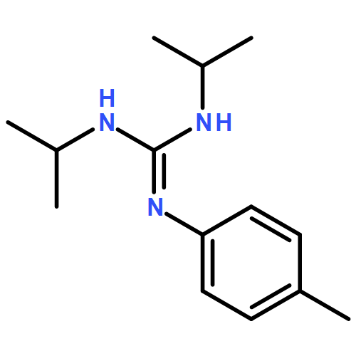 Guanidine, N,N'-bis(1-methylethyl)-N''-(4-methylphenyl)-