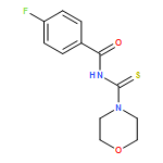 Benzamide, 4-fluoro-N-(4-morpholinylthioxomethyl)-