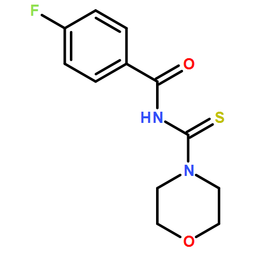 Benzamide, 4-fluoro-N-(4-morpholinylthioxomethyl)-