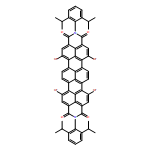Benzo[13,14]pentapheno[3,4,5-def:10,9,8-d'e'f']diisoquinoline-1,3,10,12(2H,11H)-tetrone, 2,11-bis[2,6-bis(1-methylethyl)phenyl]-5,8,14,17-tetrabromo-