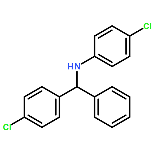 Benzenemethanamine, 4-chloro-N-(4-chlorophenyl)-α-phenyl-