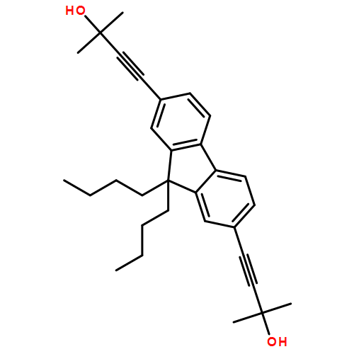 3-Butyn-2-ol, 4,4'-(9,9-dibutyl-9H-fluorene-2,7-diyl)bis[2-methyl-