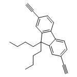 9H-Fluorene, 9,9-dibutyl-2,7-diethynyl-