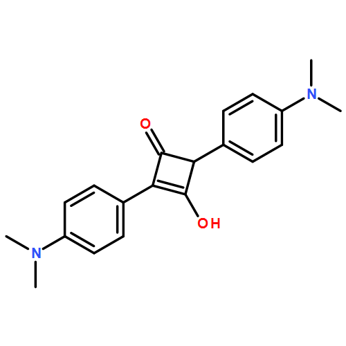 2-Cyclobuten-1-one, 2,4-bis[4-(dimethylamino)phenyl]-3-hydroxy-