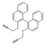 1,1'-Binaphthalene, 2,2'-bis(2-propyn-1-yloxy)-