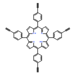21H,23H-Porphine, 5,10,15,20-tetrakis(4-ethynylphenyl)-