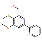 [2,2'-Bipyridine]-6-methanol, 4-methoxy-5-(methylthio)-