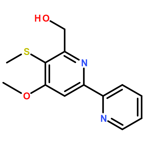 [2,2'-Bipyridine]-6-methanol, 4-methoxy-5-(methylthio)-