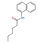 Hexanamide, N-1-naphthalenyl-