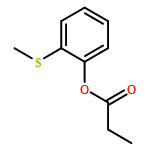 Phenol, 2-(methylthio)-, 1-propanoate