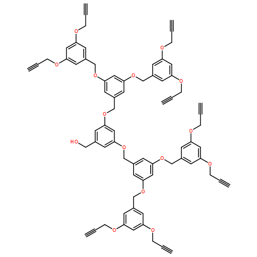 Benzenemethanol, 3,5-bis[[3,5-bis[[3,5-bis(2-propyn-1-yloxy)phenyl]methoxy]phenyl]methoxy]-