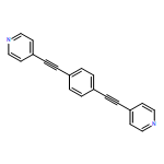 Pyridine, 4,4'-(1,4-phenylenedi-2,1-ethynediyl)bis-