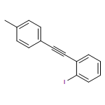 Benzene, 1-iodo-2-[2-(4-methylphenyl)ethynyl]-