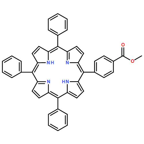 Benzoic acid, 4-(10,15,20-triphenyl-21H,23H-porphin-5-yl)-, methyl ester